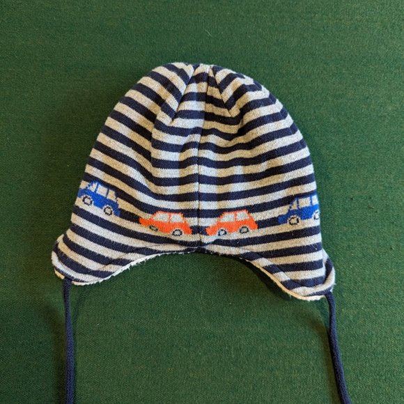 EUC Boy's Blue and Gray Fully-Lined Winter Hat 💙 - Picture 4 of 4